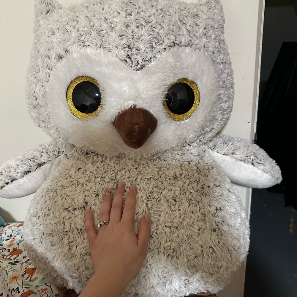 Jumbo Owl Plush- Stuffed Animal Toy for Kids - Picture 2 of 2